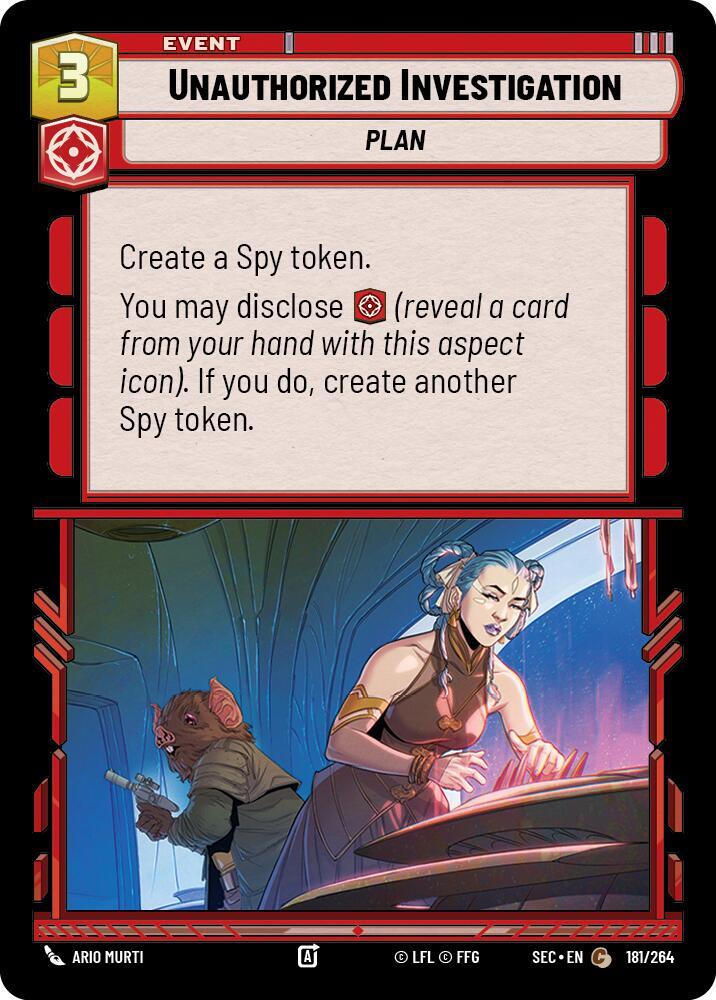 Unauthorized Investigation [Secrets of Power] 181/264
