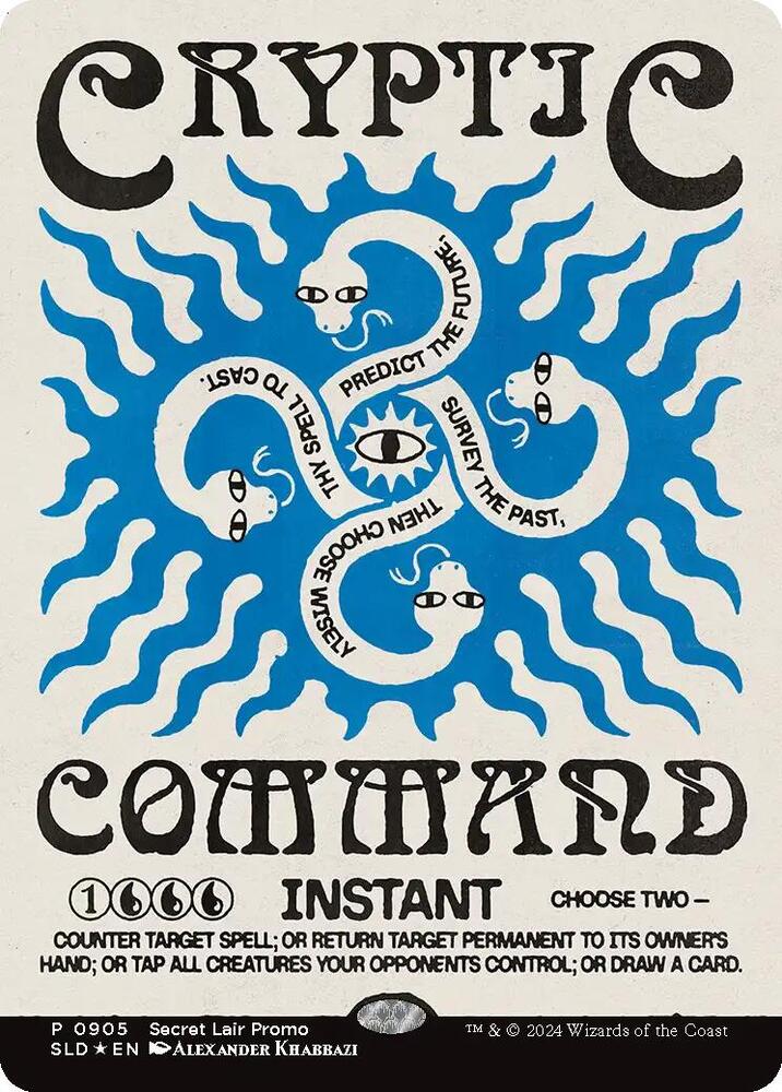 Cryptic Command (Rainbow Foil) [Secret Lair Drop Series] 905