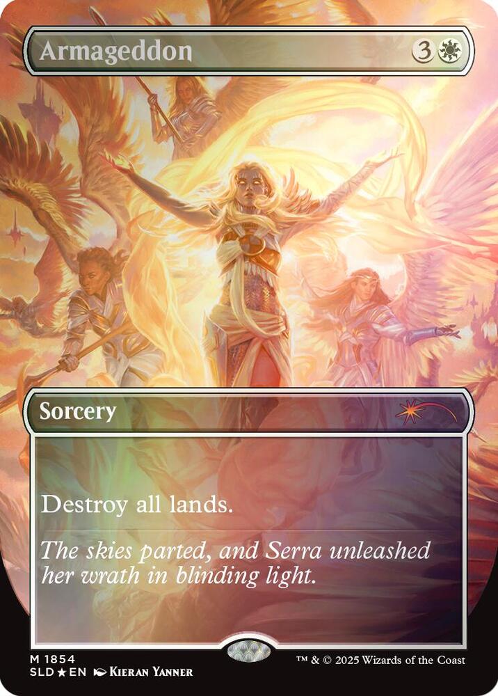 Armageddon (Rainbow Foil) [Secret Lair Drop Series] 1854