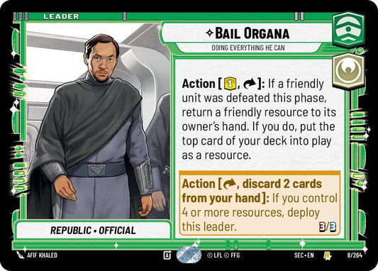 Bail Organa - Doing Everything He Can [Secrets of Power] 8/264