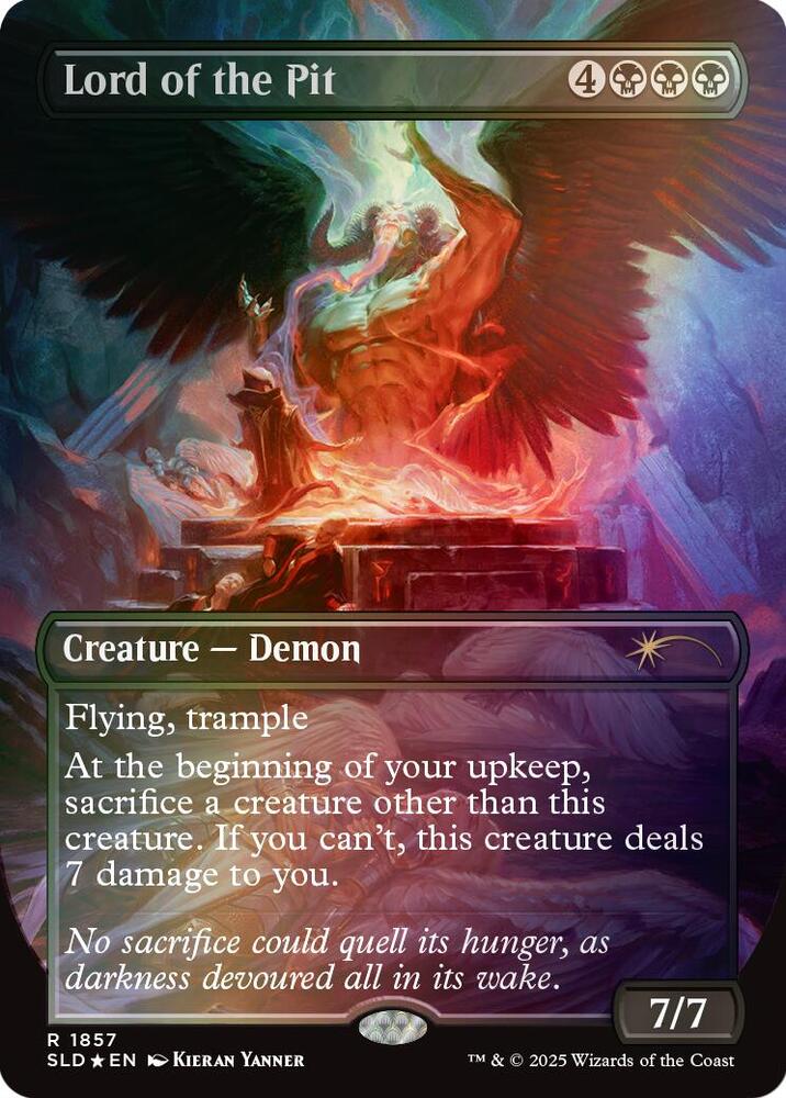 Lord of the Pit (Rainbow Foil) [Secret Lair Drop Series] 1857
