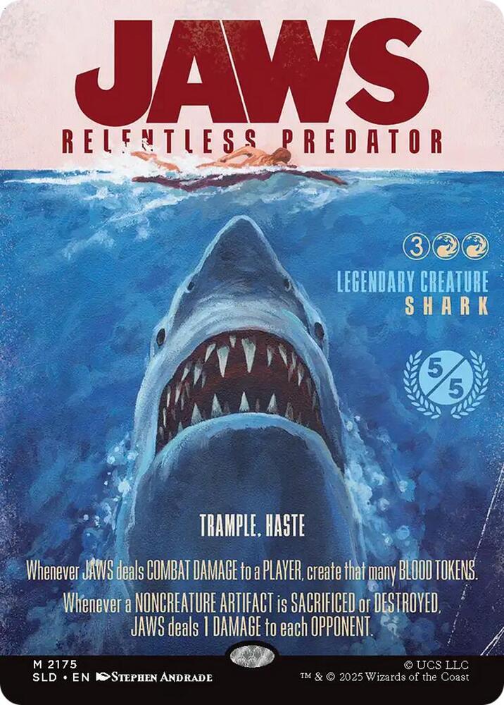 Jaws, Relentless Predator [Secret Lair Drop Series] 2175