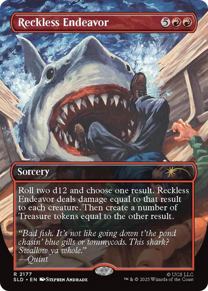 Reckless Endeavor [Secret Lair Drop Series] 2177