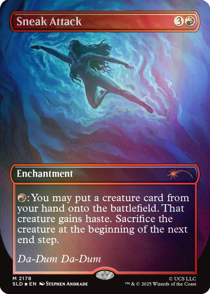Sneak Attack (Rainbow Foil) [Secret Lair Drop Series] 2178