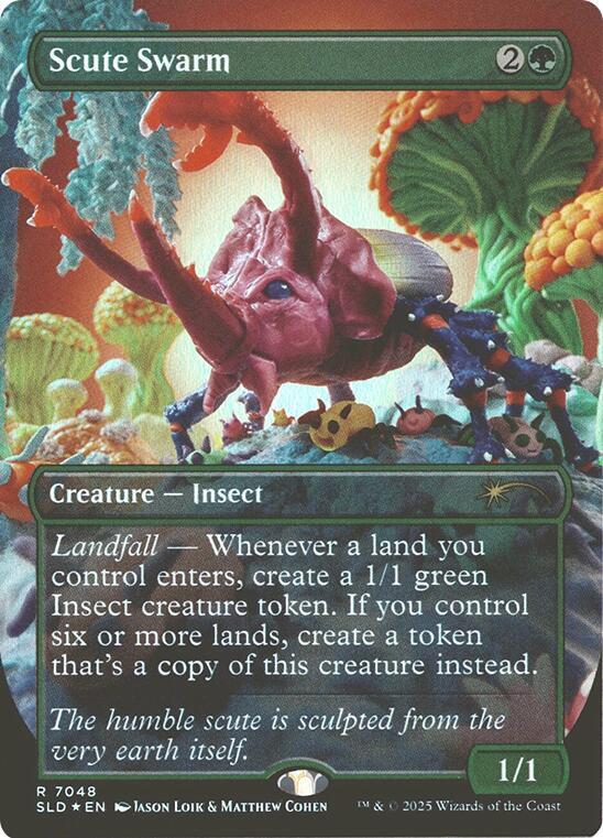 Scute Swarm (Rainbow Foil) [Secret Lair Drop Series] 7048