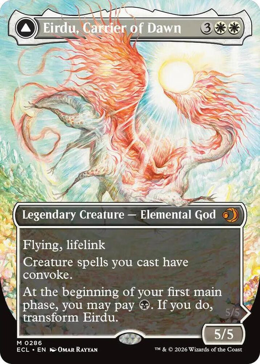 Eirdu, Carrier of Dawn (Borderless) [Lorwyn Eclipsed] 286