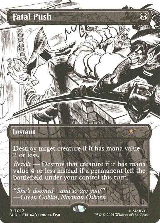 Fatal Push (7017) [Secret Lair Drop Series] 7017