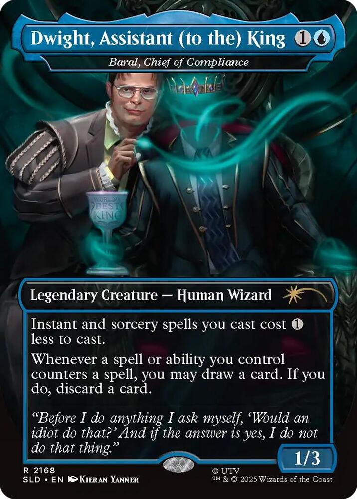 Dwight, Assistant (to the) King - Baral, Chief of Compliance [Secret Lair Drop Series] 2168