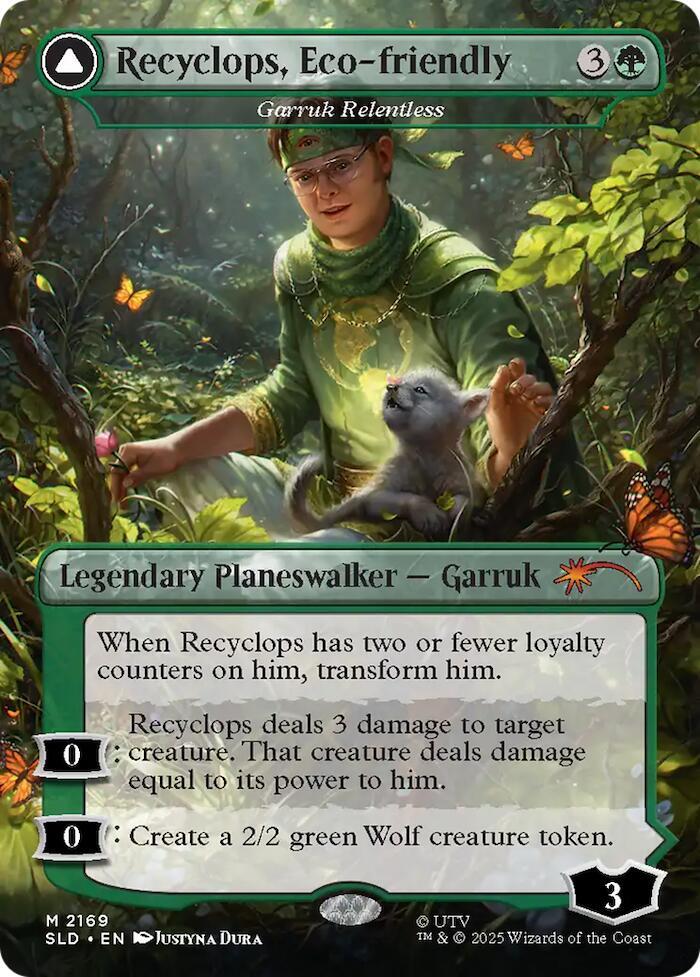 Recyclops, Eco-friendly - Garruk Relentless [Secret Lair Drop Series] 2169