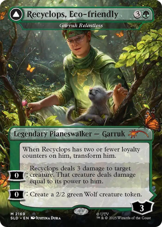 Recyclops, Eco-friendly - Garruk Relentless [Secret Lair Drop Series] 2169