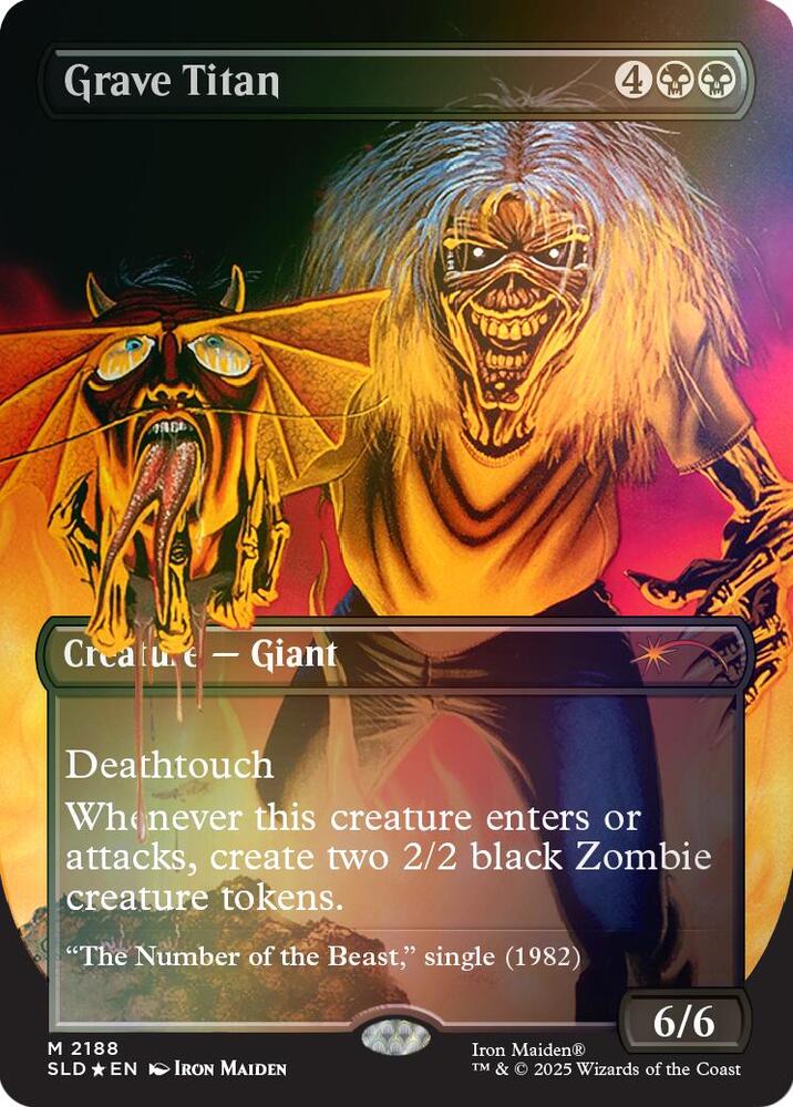 Grave Titan (2188) (Rainbow Foil) [Secret Lair Drop Series] 2188