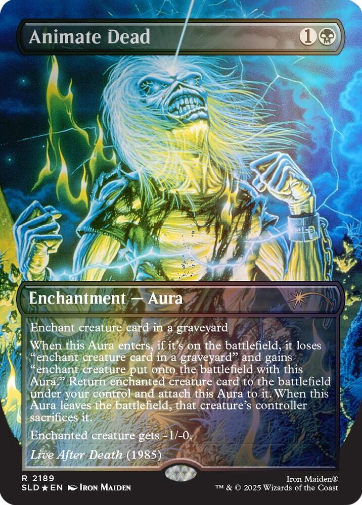 Animate Dead (Rainbow Foil) [Secret Lair Drop Series] 2189
