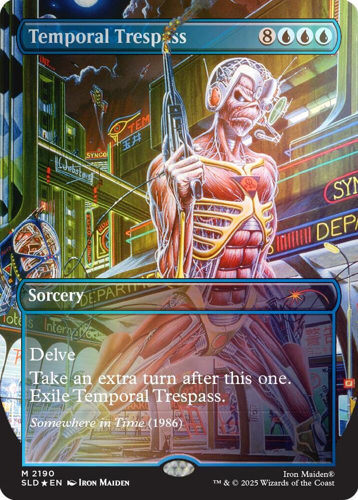 Temporal Trespass (Rainbow Foil) [Secret Lair Drop Series] 2190