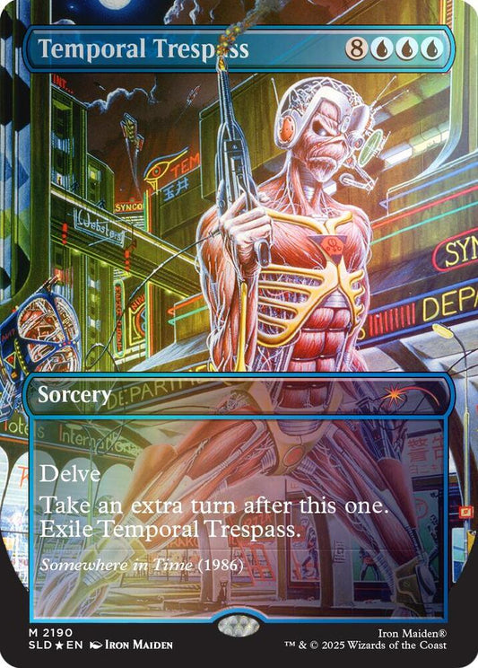 Temporal Trespass (Rainbow Foil) [Secret Lair Drop Series] 2190