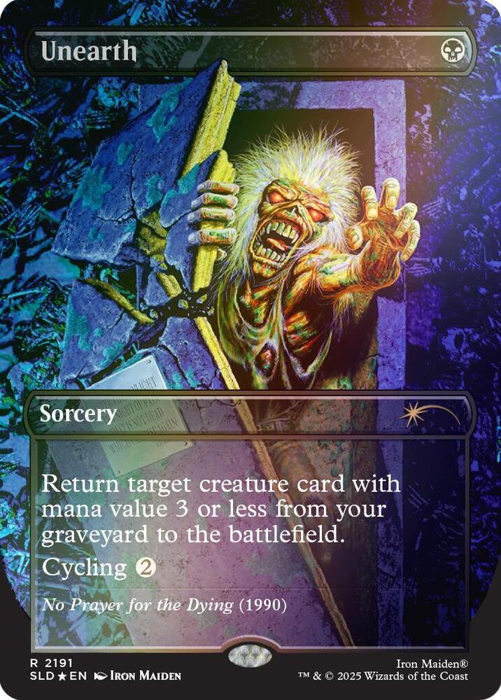 Unearth (Rainbow Foil) [Secret Lair Drop Series] 2191