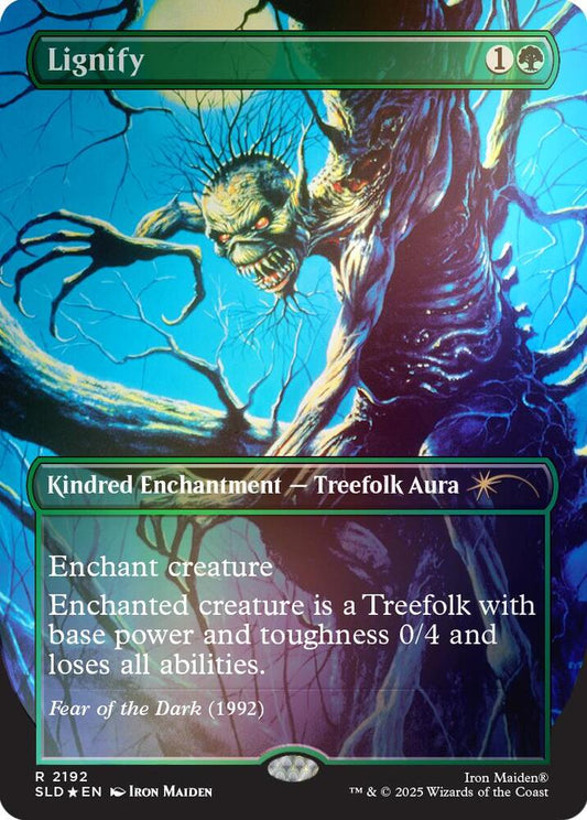 Lignify (2192) (Rainbow Foil) [Secret Lair Drop Series] 2192