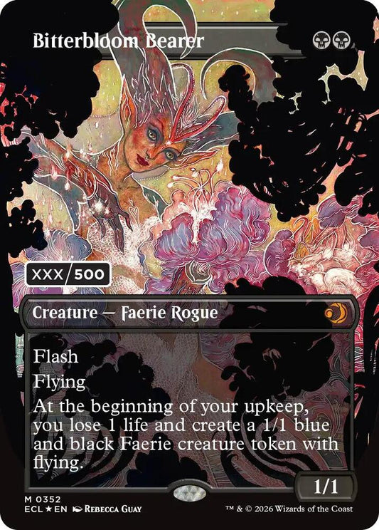 Bitterbloom Bearer (Borderless) (Serial Numbered) [Lorwyn Eclipsed] 352