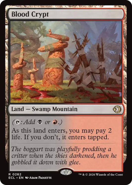 Blood Crypt [Lorwyn Eclipsed] 262