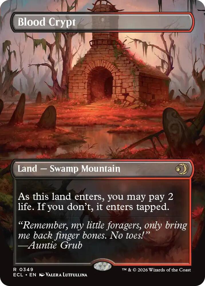 Blood Crypt (Borderless) [Lorwyn Eclipsed] 349