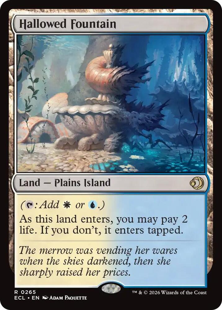 Hallowed Fountain [Lorwyn Eclipsed] 265