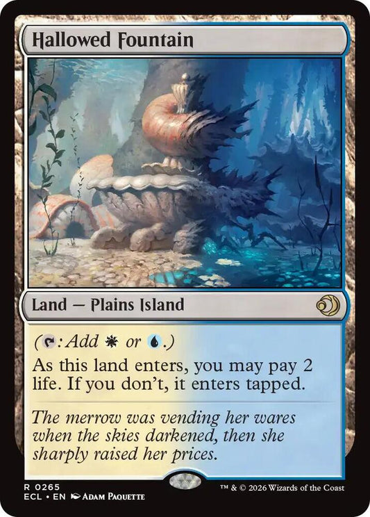 Hallowed Fountain [Lorwyn Eclipsed] 265