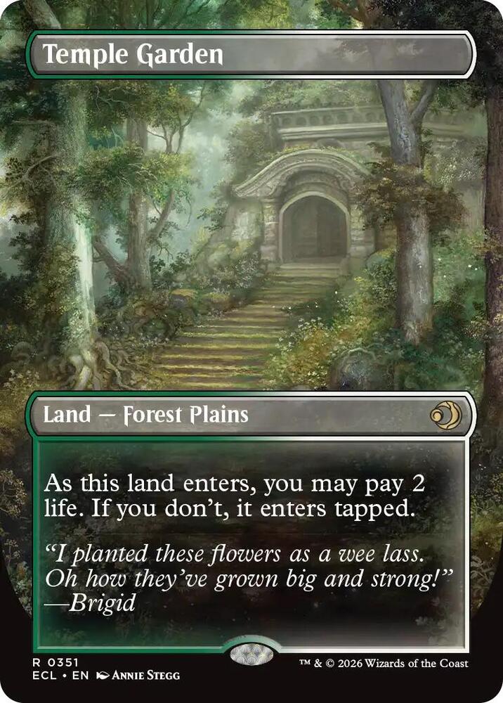 Temple Garden (Borderless) [Lorwyn Eclipsed] 351