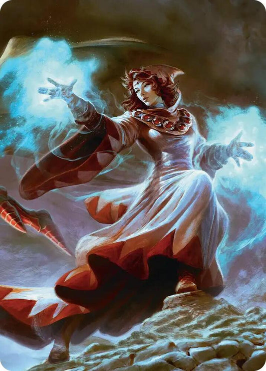 The Destined White Mage Scene Art Card [Art Series: FINAL FANTASY] 3