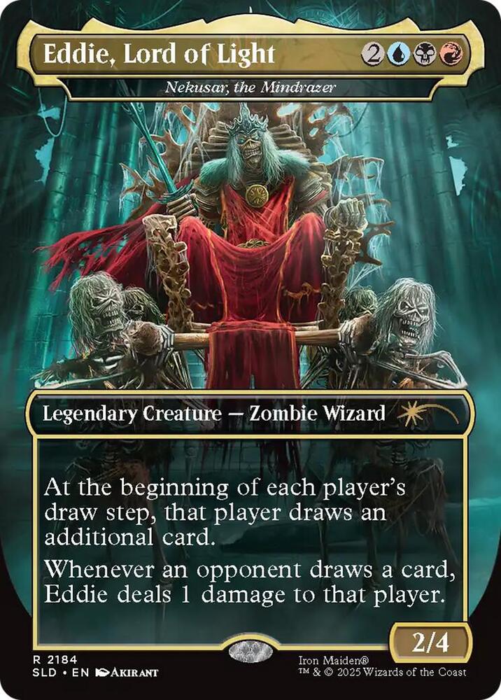 Eddie, Lord of Light - Nekusar, the Mindrazer [Secret Lair Drop Series] 2184