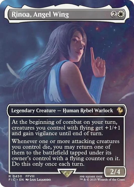 Rinoa, Angel Wing (Borderless) [Commander: FINAL FANTASY] 450