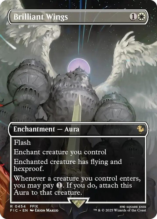 Brilliant Wings (Borderless) [Commander: FINAL FANTASY] 454