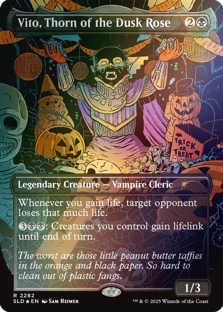 Vito, Thorn of the Dusk Rose (Rainbow Foil) [Secret Lair Drop Series] 2282
