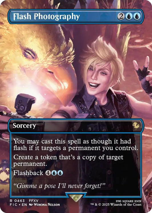 Flash Photography (Borderless) [Commander: FINAL FANTASY] 463
