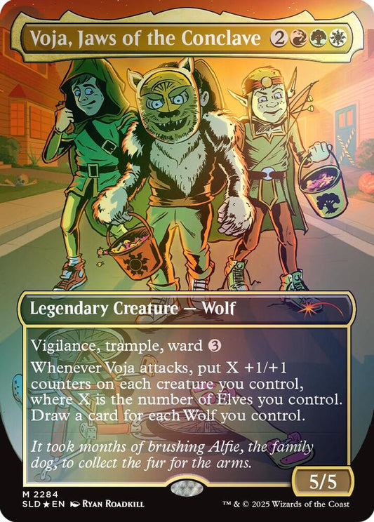 Voja, Jaws of the Conclave (Rainbow Foil) [Secret Lair Drop Series] 2284