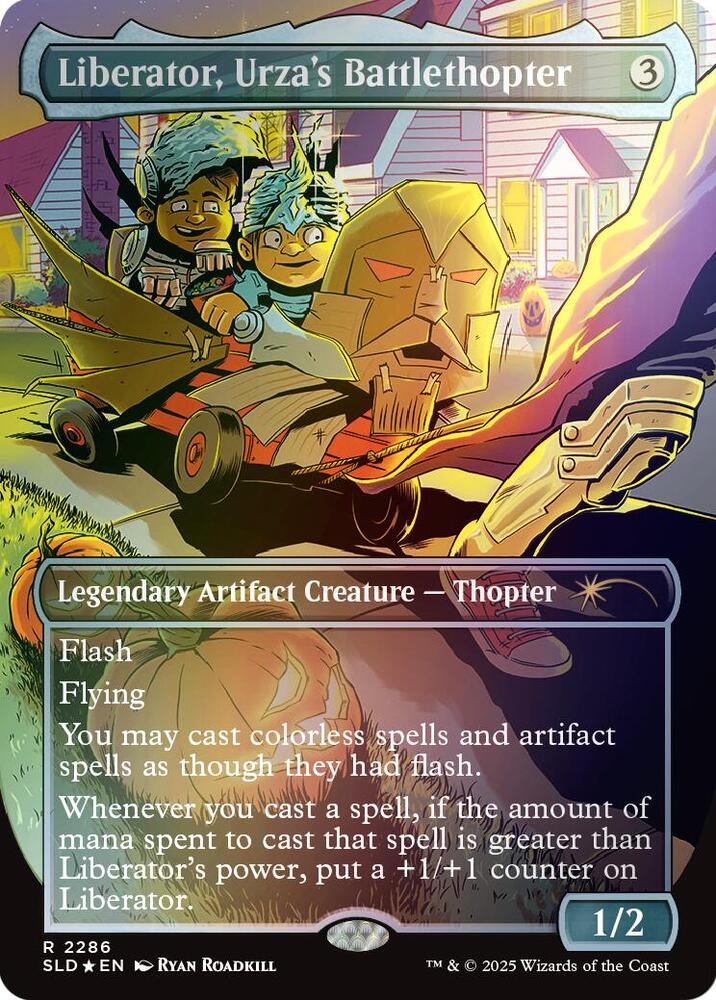 Liberator, Urza's Battlethopter (Rainbow Foil) [Secret Lair Drop Series] 2286