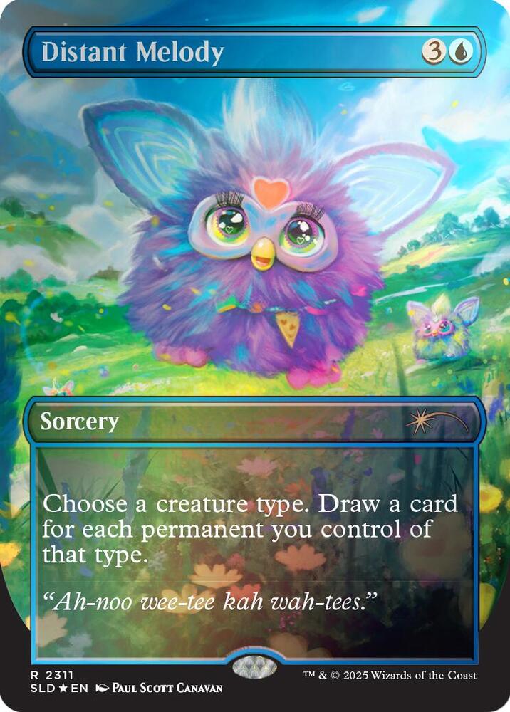 Distant Melody (2311) (Rainbow Foil) [Secret Lair Drop Series] 2311