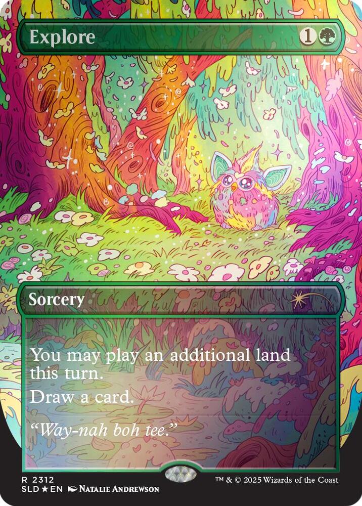 Explore (2312) (Rainbow Foil) [Secret Lair Drop Series] 2312