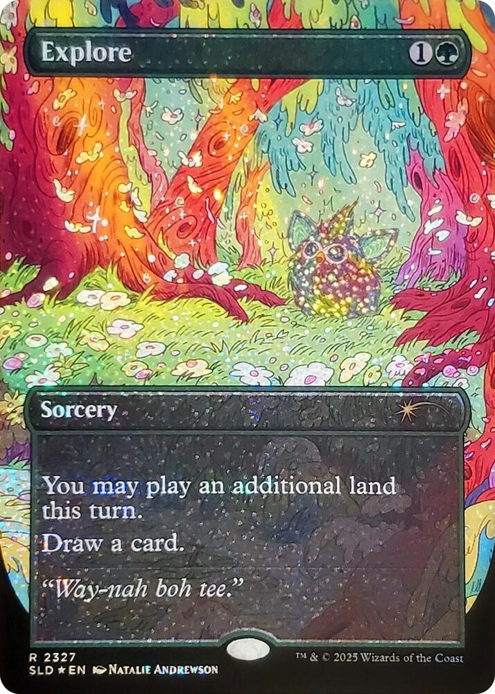 Explore (2327) (Confetti Foil) [Secret Lair Drop Series] 2327