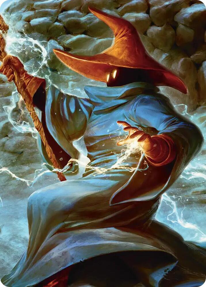 The Destined Black Mage Scene Art Card [Art Series: FINAL FANTASY] 6