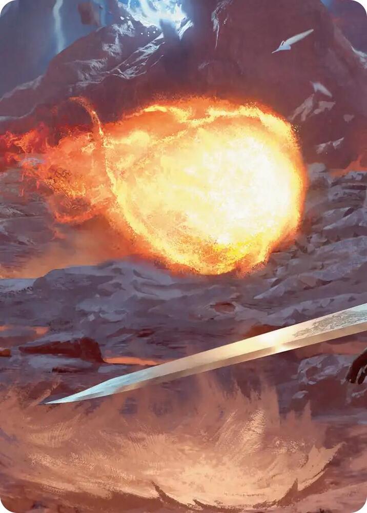 Duelist's Flame Scene Art Card [Art Series: FINAL FANTASY] 11