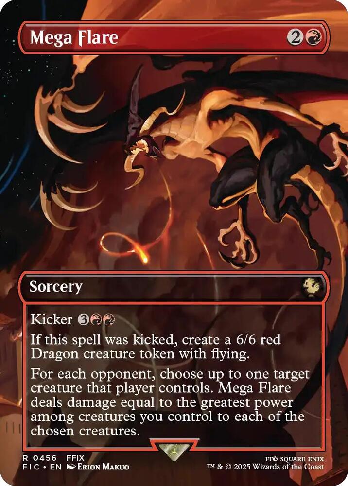 Mega Flare (Borderless) [Commander: FINAL FANTASY] 456