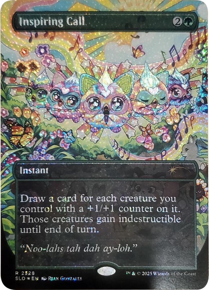 Inspiring Call (Confetti Foil) [Secret Lair Drop Series] 2328
