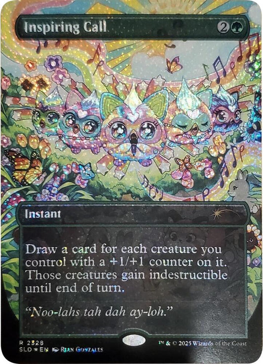 Inspiring Call (Confetti Foil) [Secret Lair Drop Series] 2328