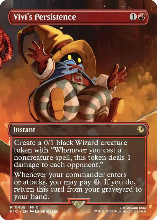 Vivi's Persistence (Borderless) [Commander: FINAL FANTASY] 458