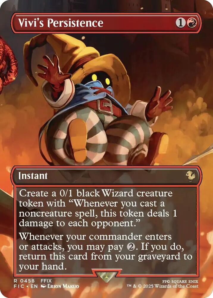 Vivi's Persistence (Borderless) [Commander: FINAL FANTASY] 458