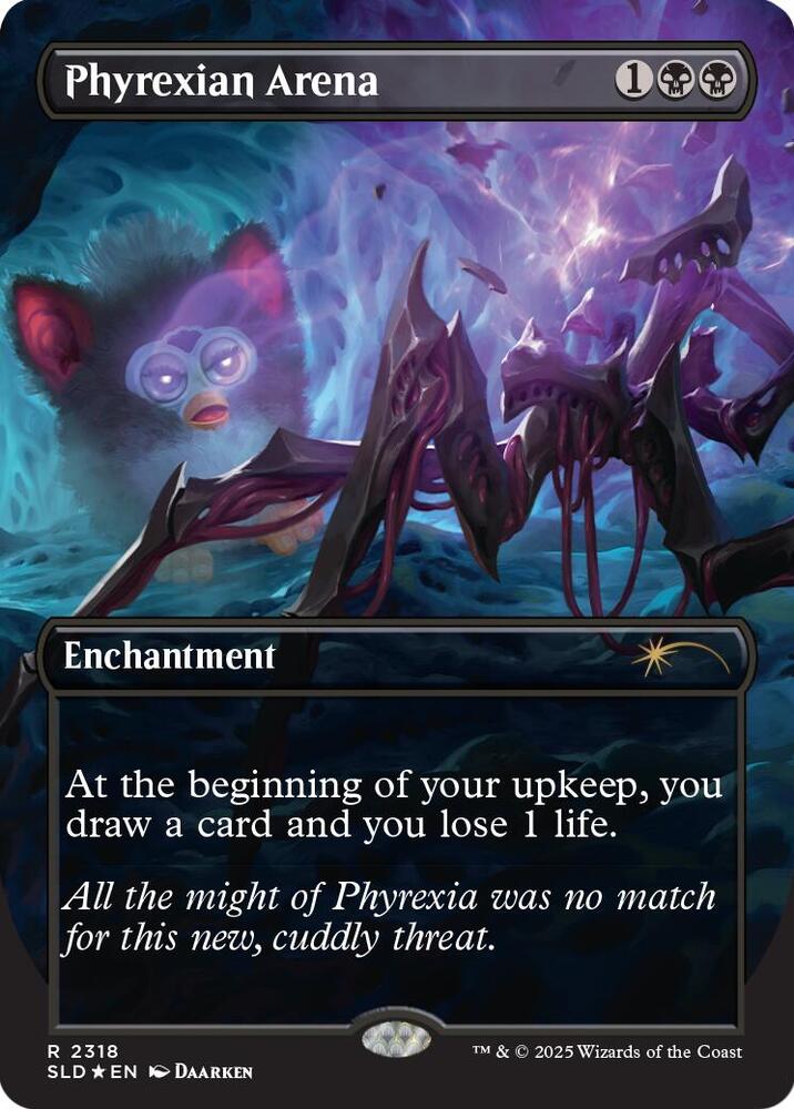 Phyrexian Arena (Rainbow Foil) [Secret Lair Drop Series] 2318
