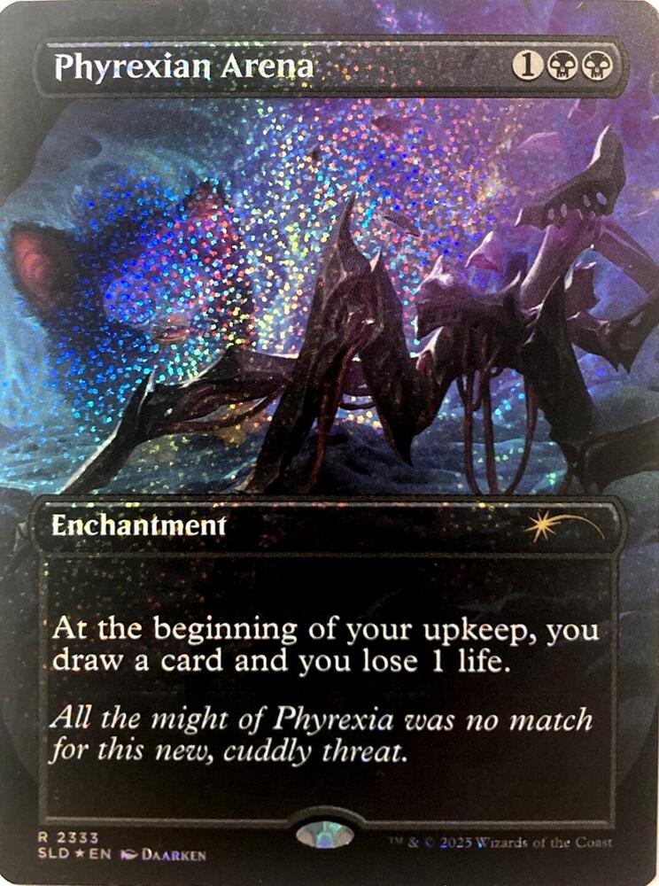 Phyrexian Arena (Confetti Foil) [Secret Lair Drop Series] 2333