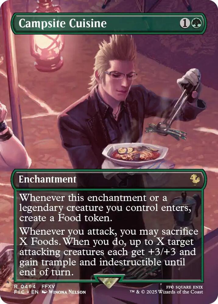 Campsite Cuisine (Borderless) [Commander: FINAL FANTASY] 464