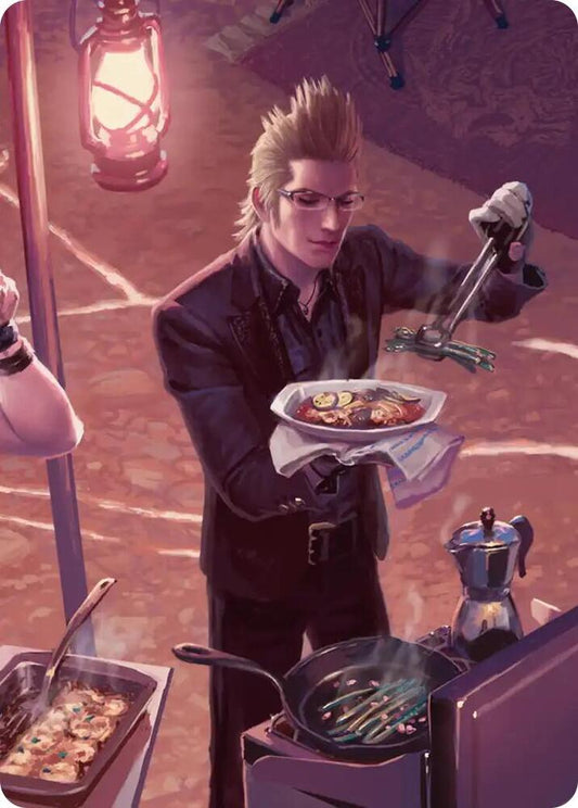 Campsite Cuisine Scene Art Card [Art Series: FINAL FANTASY] 23