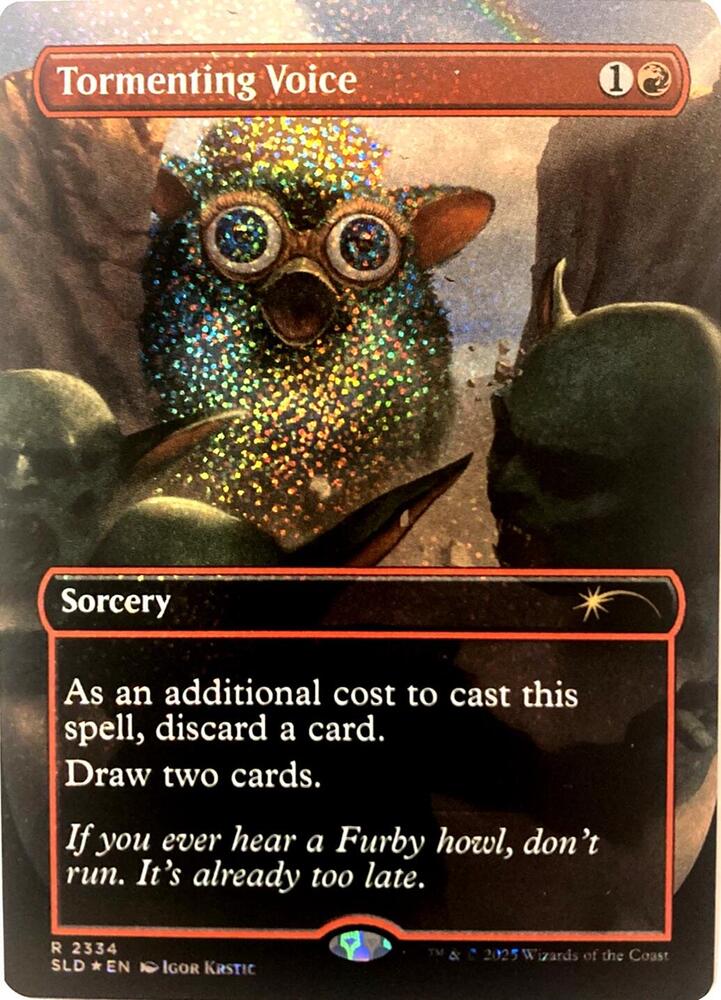 Tormenting Voice (Confetti Foil) [Secret Lair Drop Series] 2334