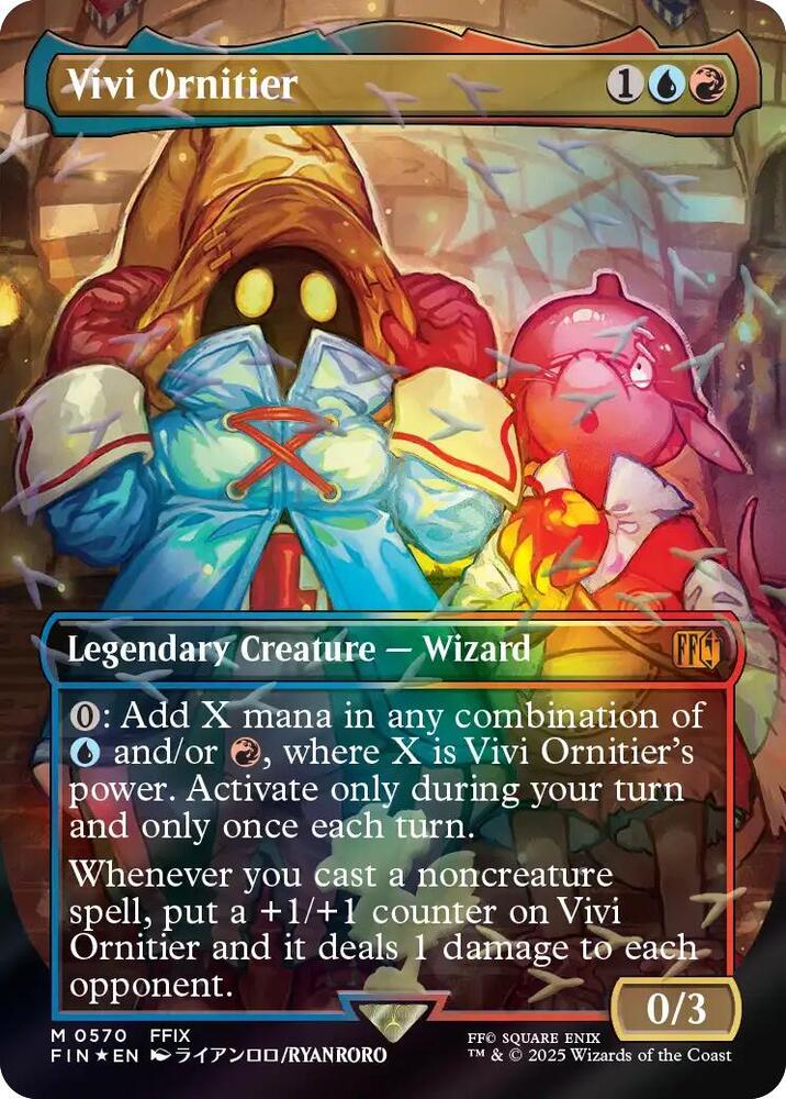 Vivi Ornitier (Borderless) (Chocobo Track Foil) [FINAL FANTASY] 570